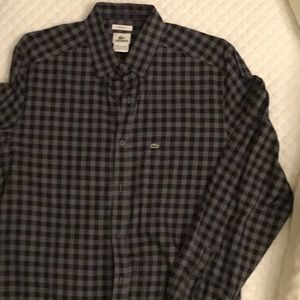 Lacoste button down men’s shirt